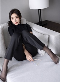 Wang Xinyao Yanni - NO.012 Buy watermark free black suit with pants, Gao Qilan(41)